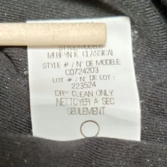 TheoryāBlackāSeamedĀ LeggingsāSzāP - Picture 8 of 9